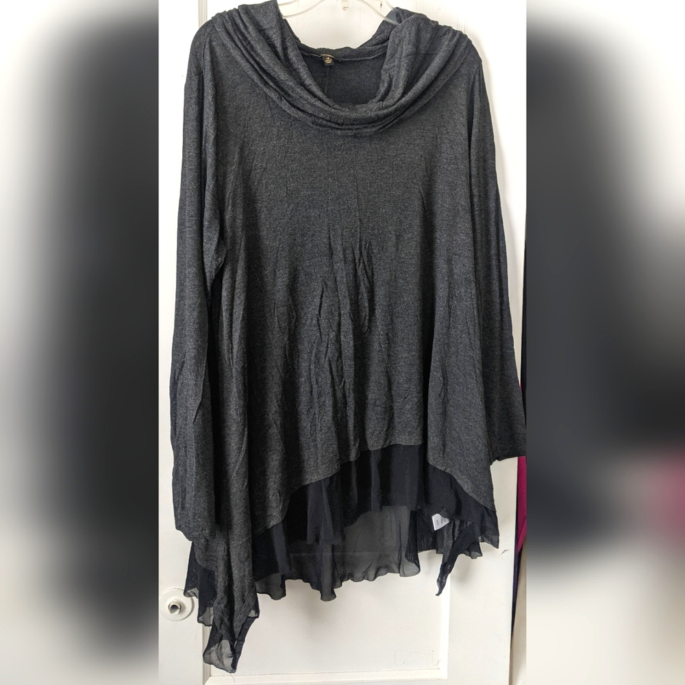 Cupio Woman Cowl Neckline Blouse
